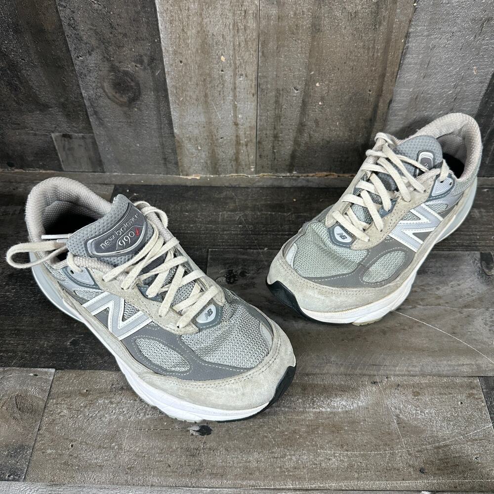 Size 8.5‎ - New Balance 990v6 USA - Grey / White - Womens - Used
